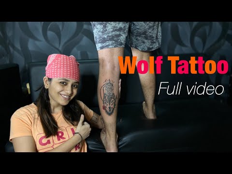 Wolf Tattoo Art || How to make Tattoo ?