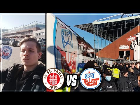 NORTH DERBY EXTREME: St. Pauli - Hansa Rostock | As a Hansa fan at the Millerntor Stadium | Stadi...