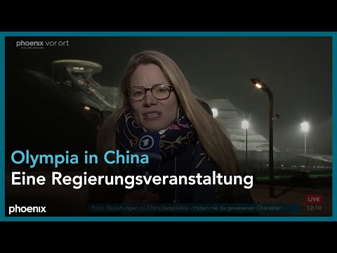 Tamara Anthony aus Peking zu den Olympischen Winterspielen in China am 04.02.22
