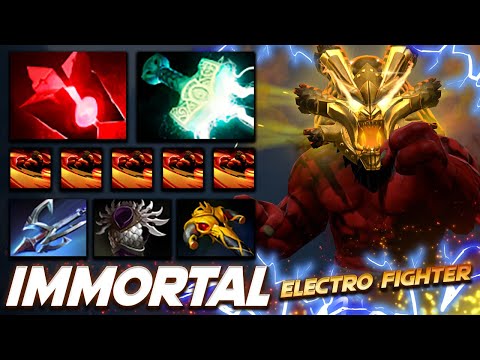 Axe Immortal Electro Fighter - Dota 2 Pro Gameplay [Watch & Learn]