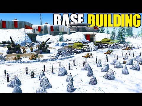 I built a WW2 SOVIET FORTRESS in New BASE BUILDING Simulator! - Gates of Hell: Disaster Battle