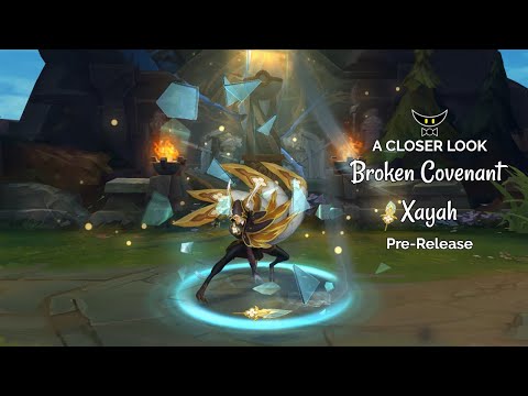 Broken Covenant Xayah Epic Skin (Pre-Release)