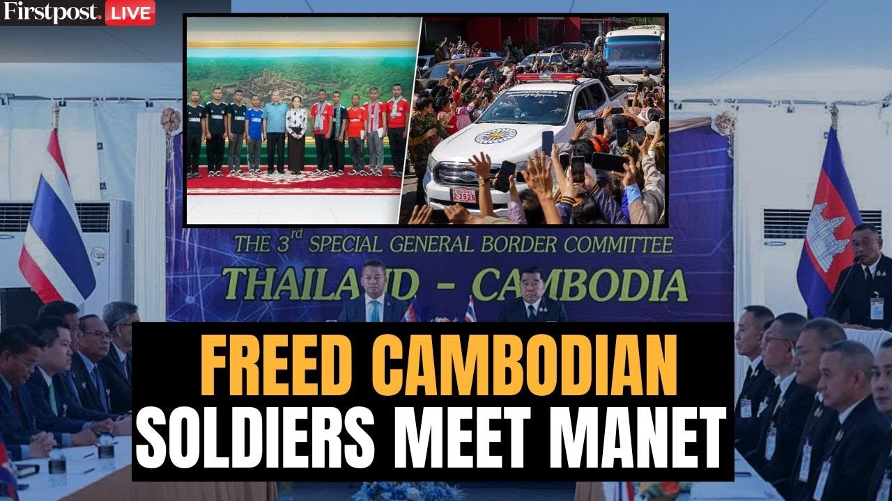 Thailand Cambodia Ceasefire LIVE: Cambodian Soldiers Freed by Thailand Meet PM Hun Manet