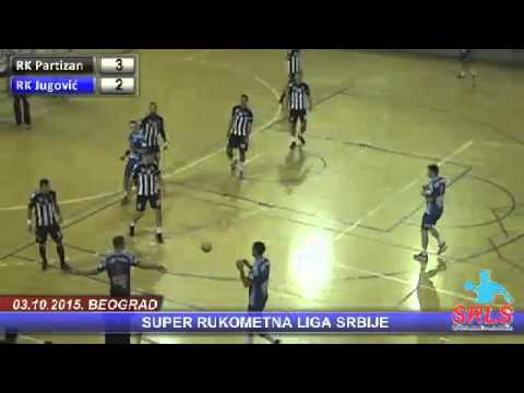 03.10.2015. RK Partizan - RK Jugovic - 1. poluvreme