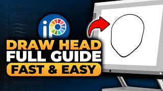 How To Draw a Head Ibis Paint X (FAST & EASY) | 100% WORKS | NO Yapping, To The Point!