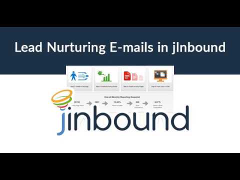 Your First Lead Nuturing Email Campaign in jInbound