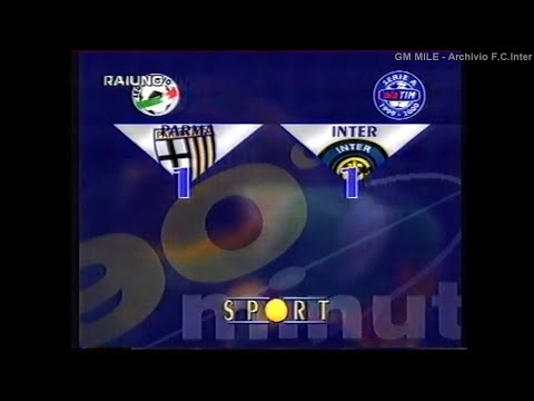 1999-00 (20^ - 06-02-2000) Parma-INTER 1-1 [Vieri,Crespo(R)] Servizio 90°Minuto Rai1