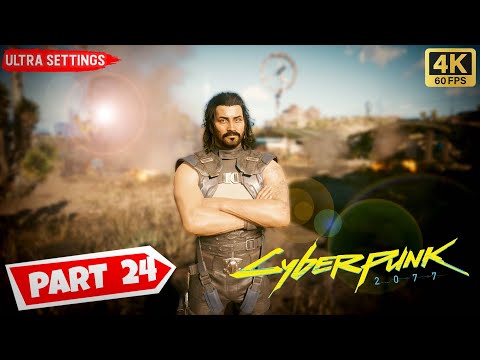CYBERPUNK 2077 PC Gameplay Walkthrough Part 24  [4K 60FPS PC] No Commentary   [ 1.5 PATCH UPDATE ]