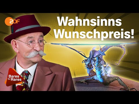 Rahmen gesprengt? Feuriges Unikat sorgt für Staunen! | Bares für Rares