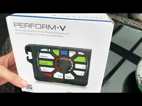 Unboxing the TC Helicon Perform V Part 1