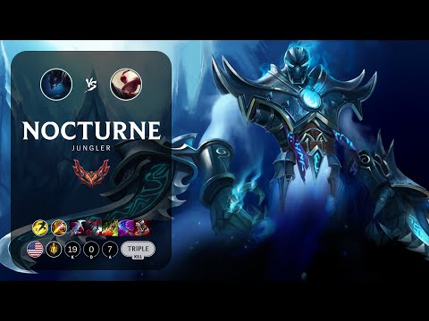 Nocturne Jungle vs Lee Sin - NA Grandmaster Patch 13.7