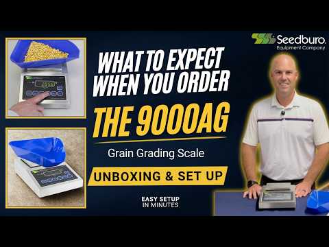 9000AG Scale Unboxing & Setup Guide: What to Expect When Your Scale Arrives