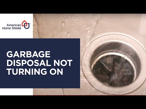 Garbage Disposal Not Turning On?