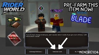 Download lagu What To Farm Before The Blade Update | Rider World mp3