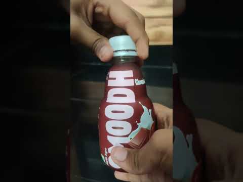New Smoodh bottle Chocolate Flavored Drink #shorts #trending #pastlife