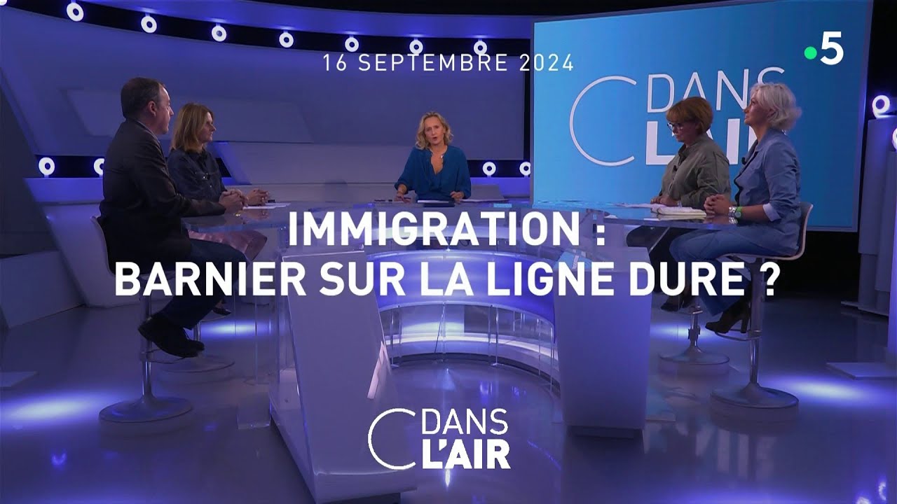 Immigration : Barnier sur la ligne dure ? #cdanslair 16.09.2024