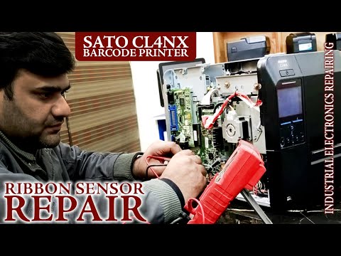 , title : 'Ribbon Sensor Repair Sato Cl4nx | Barcode printer repairing | Maxxam-V (International Company)'