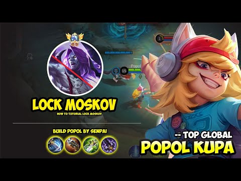 TUTORIAL VS MOSKOV | BEGINI CARA LAWAN MOSKOV ⁉️| BEST BUILD POPOL AND KUPA 2023 | POPOL AND KUPA