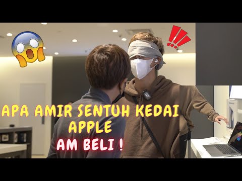 APA AMIR SENTUH KEDAI APPLE , AM BELI ! -TEAH MARSYA DAPAT PELIK !
