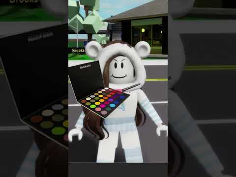 Trucco il mio avatar su roblox💅😂 #shorts