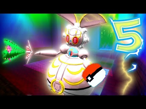 Minecraft Pixelmon Lucky Block Island - “MAGEARNA'S METAL MANSION!" - (Minecraft Pokemon Mod)
