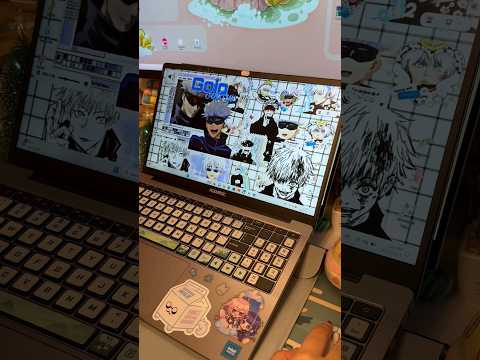 ✨️🌊aesthetic wallpapers for laptops/desktops #aesthetic #laptop #shorts #gojo