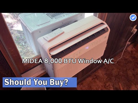 Midea 8,000 BTU U-Shaped Smart Inverter Window Air Conditioner - Review 2023