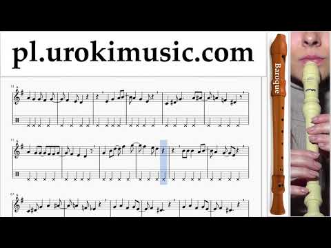 Jak Grać Na Flecie Prostym (Barokowy) Mariah Carey - All I Want For Christmas Is You Tabulatura