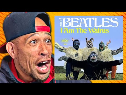 Rapper FIRST time REACTION to THE BEATLES I Am The Walrus! This is a trip...