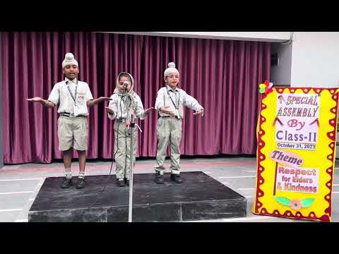 Punjabi Poem Recitation by class 2 students