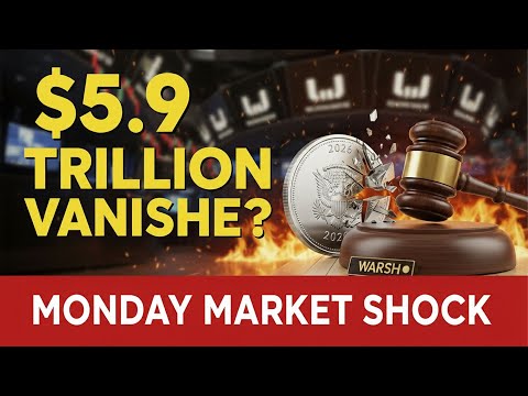 $5.9 TRILLION VANISHED: The Silver & Gold Historical Meltdown
