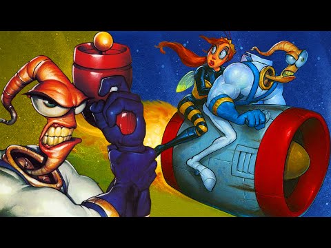 How Awesome was Earthworm Jim? Seriously | Earthworm Jim on Sega Genesis
