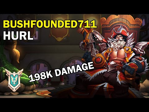 198K Damage BushFounded711 Dredge Paladins Competitive (Master) HURL