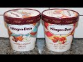 Häagen-Dazs Ice Cream: Vanilla Caramel Pecan & New York Strawberry Cheesecake Review