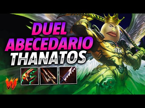 THANATOS, LAS BUILD IMPORTAN? - Warchi - Smite Duel Abecedario S10