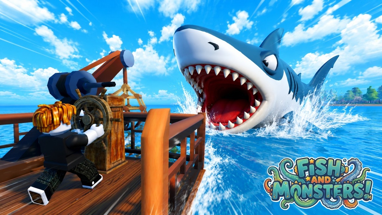 AKHIRNYA GAME MANCING ROBLOX KU RILIS! Ikan dan Monster!
