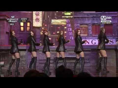 [HD] 141113 AOA - Time + Like A Cat 사뿐사뿐 COMEBACK Stage