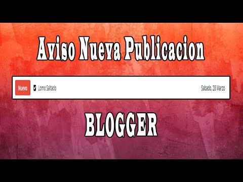 Cómo Instalar Widget Nuevas Noticias en Blogger | Automático