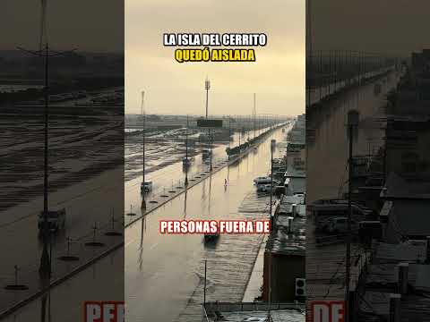 La Isla del Cerrito quedó aislada...