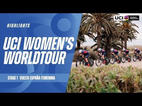 Велоспорт La Vuelta Feminina Stage 1 Highlights | 2024 UCI Women's WorldTour