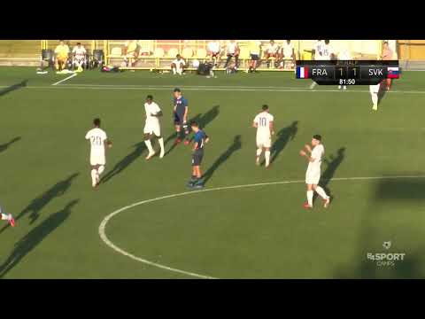 Rayan Cherki vs Slovakia U19 Friendly (04/09/2021)