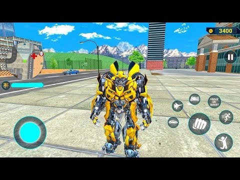 Bee Robot car Transformation Game / Multi Robot Transformation Game / Android Gameplay
