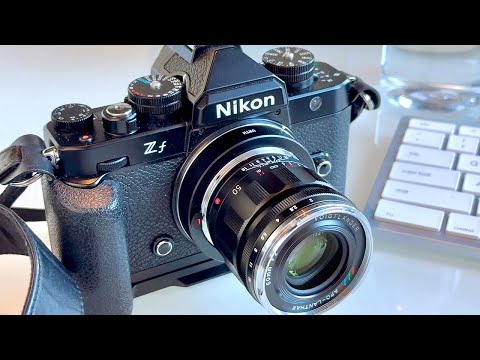 Nikon Zf with Manual focus Voigtlander APO