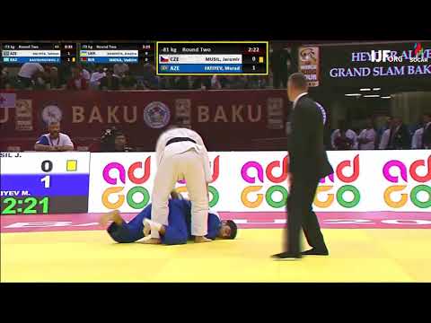 2019 Baku 2 K 81 kg Musil Jaromír CZE vs  Fatiyev Murad AZE