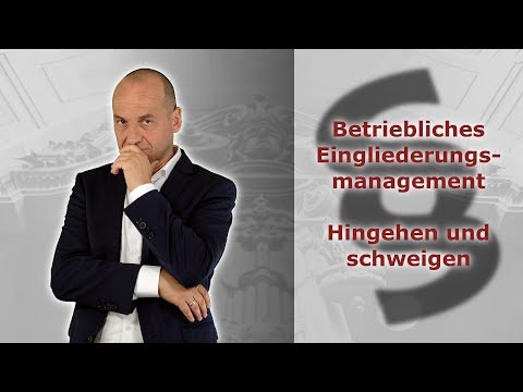 Betriebliches Eingliederungsmanagement - Hingehen und Schweigen | Fachanwalt Bredereck