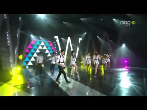 110618 5 Dolls-Like this like that (Goodbye stage)~Music Core