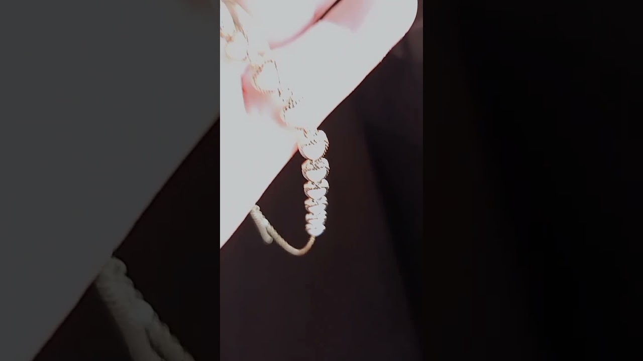 COLAR DE PÉROLAS FOLHEADOS A OURO 18K