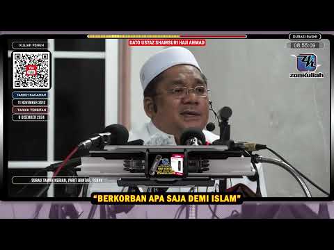 TAZKIRAH : Kisah Anak Orang Kaya Tapi Sanggup Mati Miskin Demi Islam - Ustaz Shamsuri Ahmad