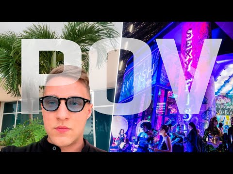 pov: a young millionaire in Miami doing business ☂️