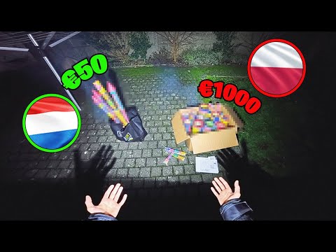 cheapest and most expensive fireworks test from Poland... (€1000)